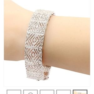 2 CT 7" REAL DIAMOND BRACELET, [break up special....]